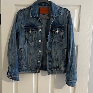 Lucky Brand Tomboy Tucker Blue Denim Jacket